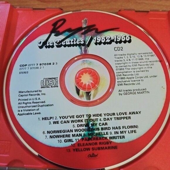 The Beatles 1962 1966 Red Album Box Set Set 2 CD - Picture 7 of 8